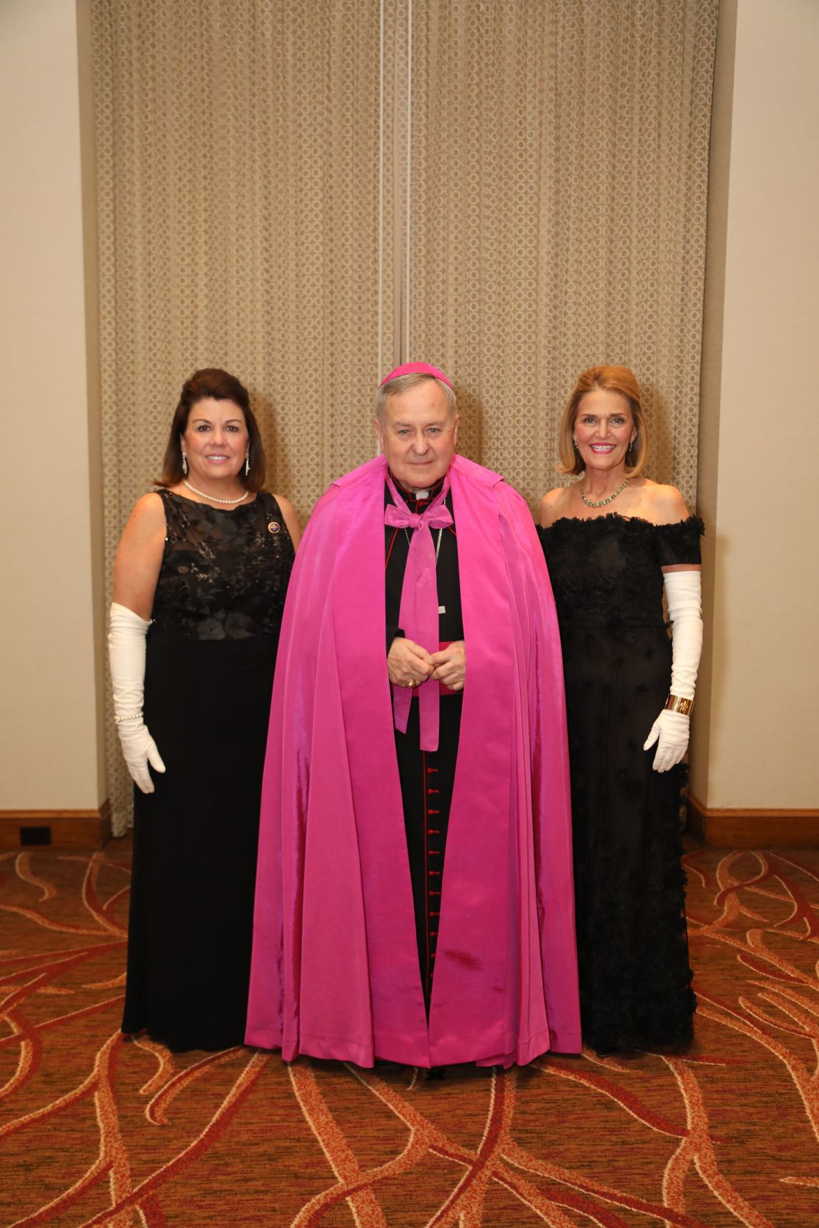 Anne Doerr, Ball Chair, Archbishop Robert James Carlson, Mary Ciapciak, President of Board